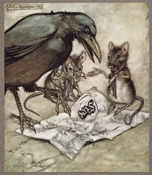 O Preposterous chorou Solomon em fúria, de Peter Pan em Kensington Gardens por JM Barrie (1860 - 1937), pub. 1906